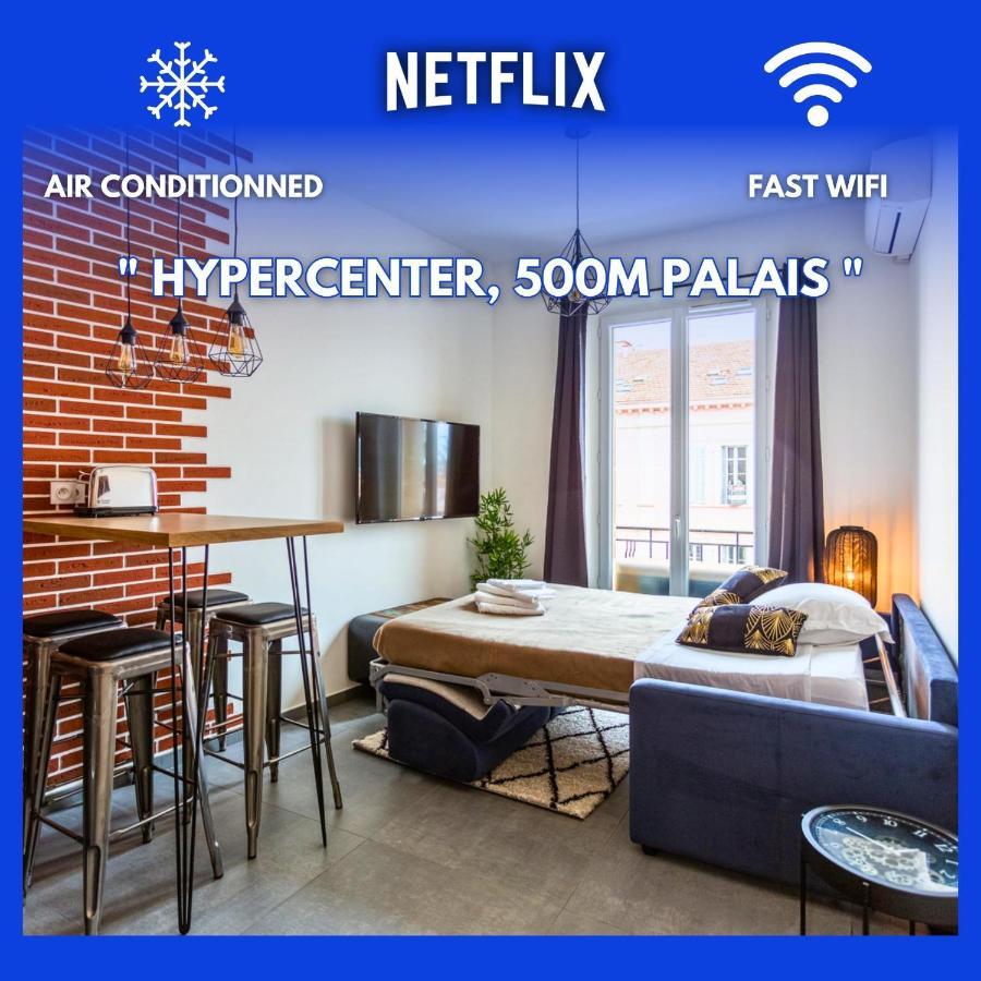 Relaxhome - Hypercentre - Clim - Netflix Cannes Zewnętrze zdjęcie